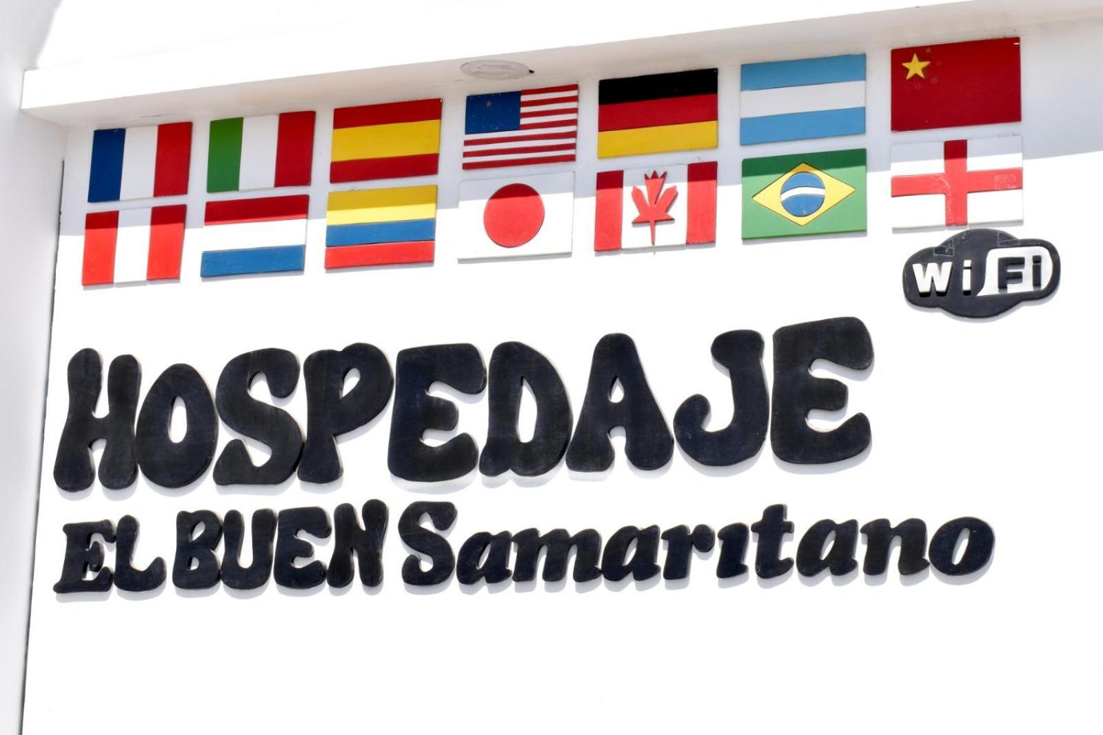 Hospedaje El Buen Samaritano Paracas Exteriör bild