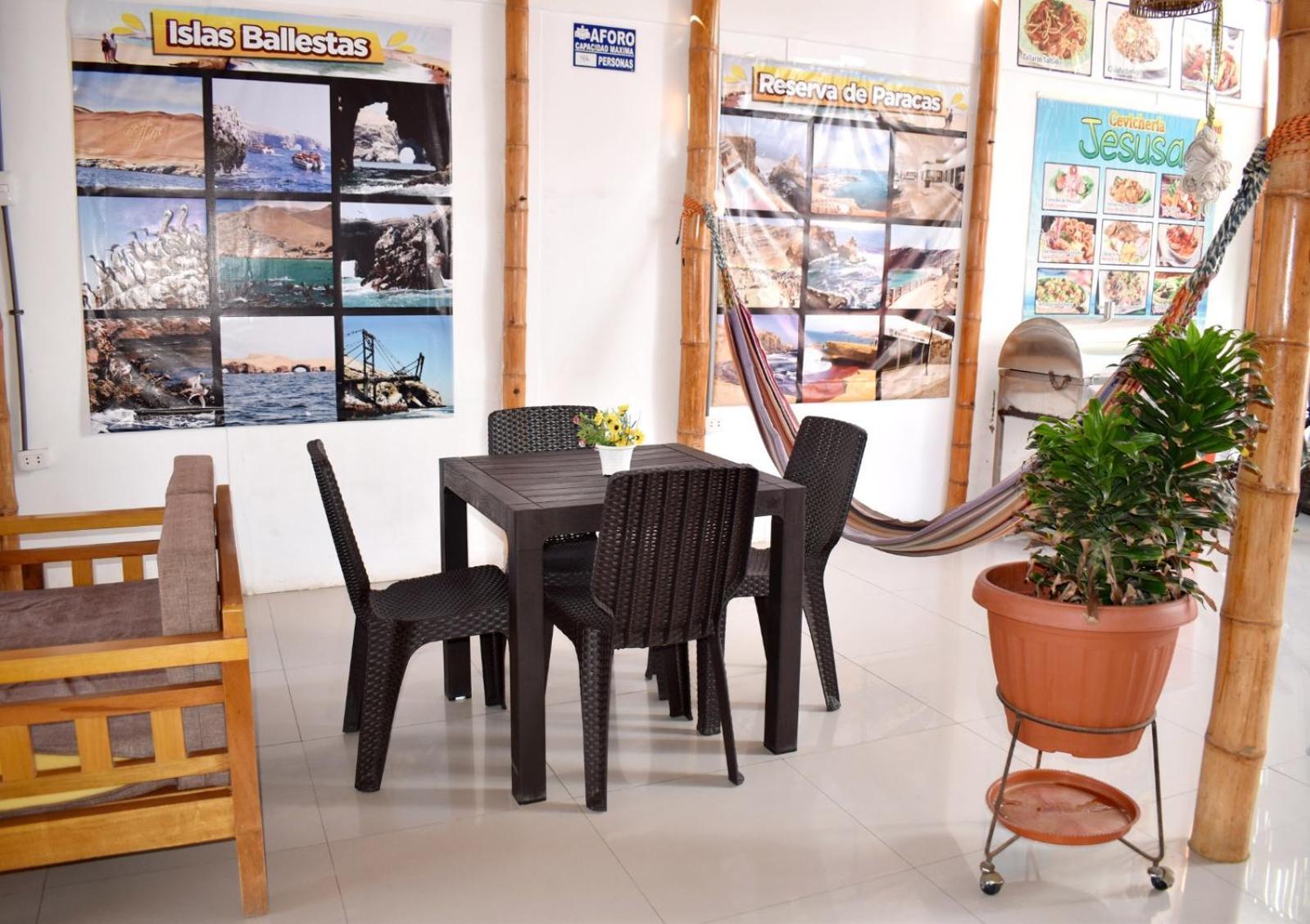 Hospedaje El Buen Samaritano Paracas Exteriör bild